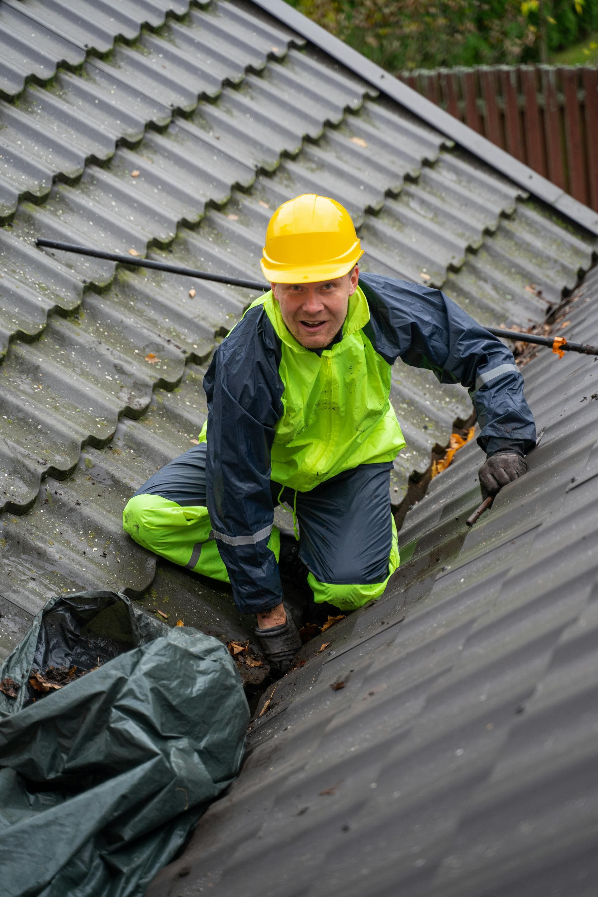 RO Unlimited roofing work